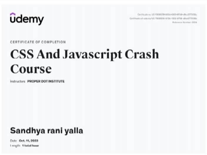 Certificate 6